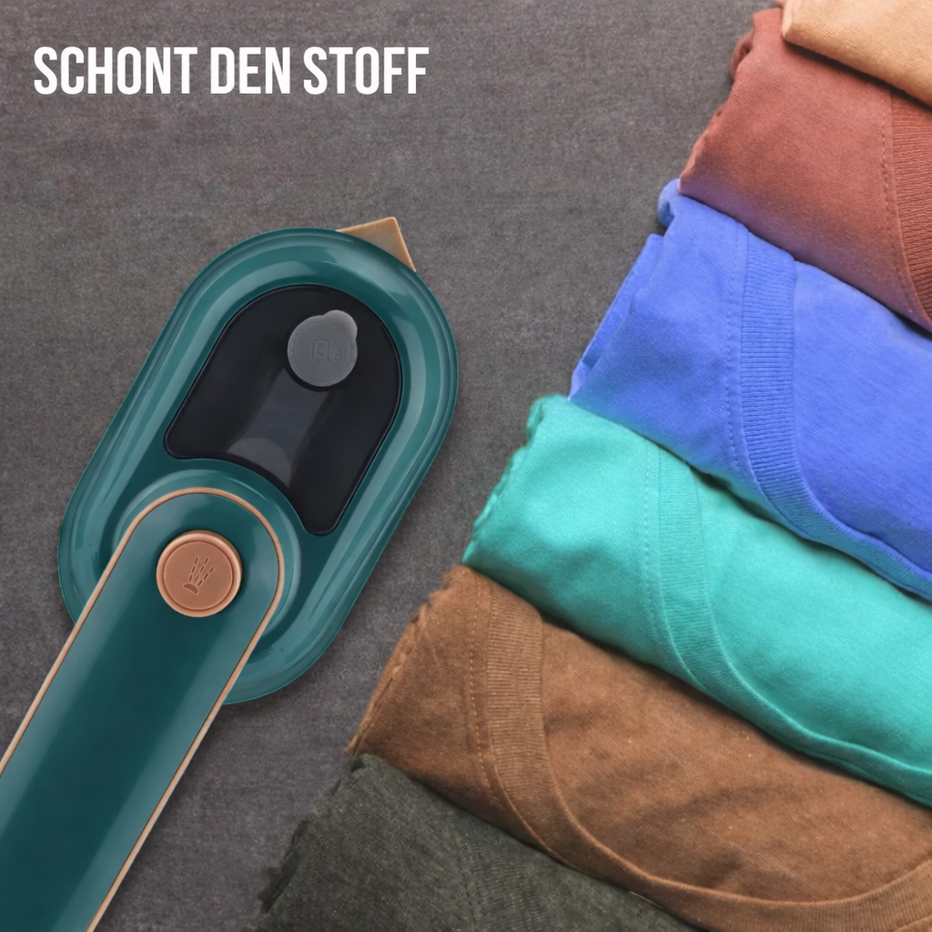 Reisedampfbügeleisen tragbar – Handgerät mit Dampf und Trockenfunktion