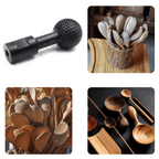 Wood Milling Head for Angle Grinder – Creative Woodworking - Set of 2