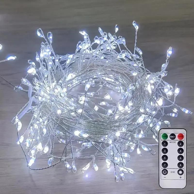 LED Lichterkette Kupferdraht 9 m – 300 LEDs wasserdicht