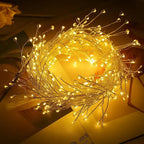 LED Lichterkette Kupferdraht 9 m – 300 LEDs wasserdicht