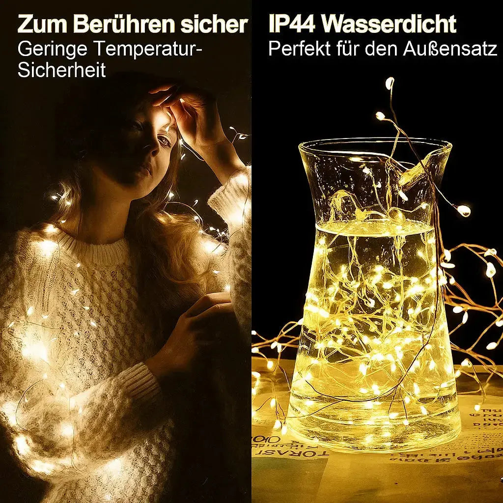 LED Copper Wire String Lights – 9 Meters