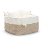 Textil-Aufbewahrungskorb 45L – Decken- und Wäsche-Organizer