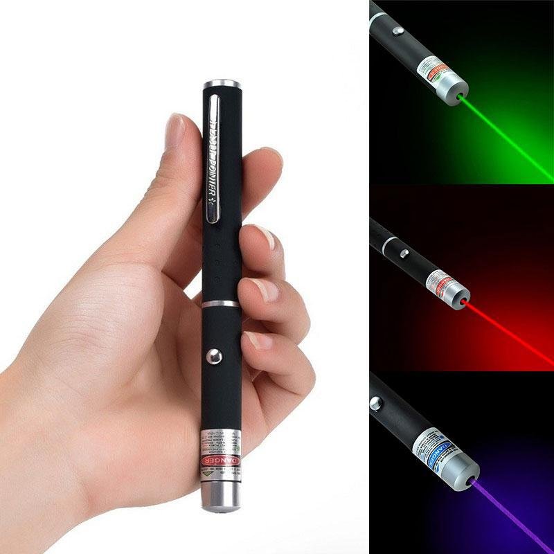 Laser Pointer 3 Colors with Adjustable Power