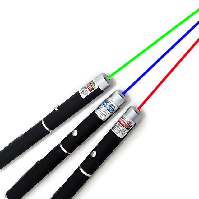 Laser Pointer 3 Colors with Adjustable Power