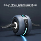 Ab wheel with automatic return and counting function