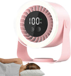 Tischventilator mit 10 Stufen, LED-Display und Nachtlicht