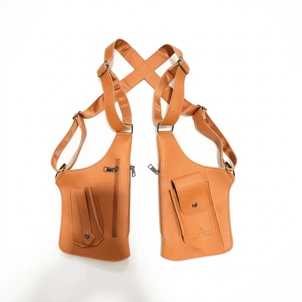 Herren Schultertasche Crossbody mit verstellbarem Riemen