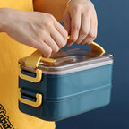 Lunchbox isoliert mit Edelstahl-Isolierung