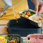 Lunchbox isoliert mit Edelstahl-Isolierung