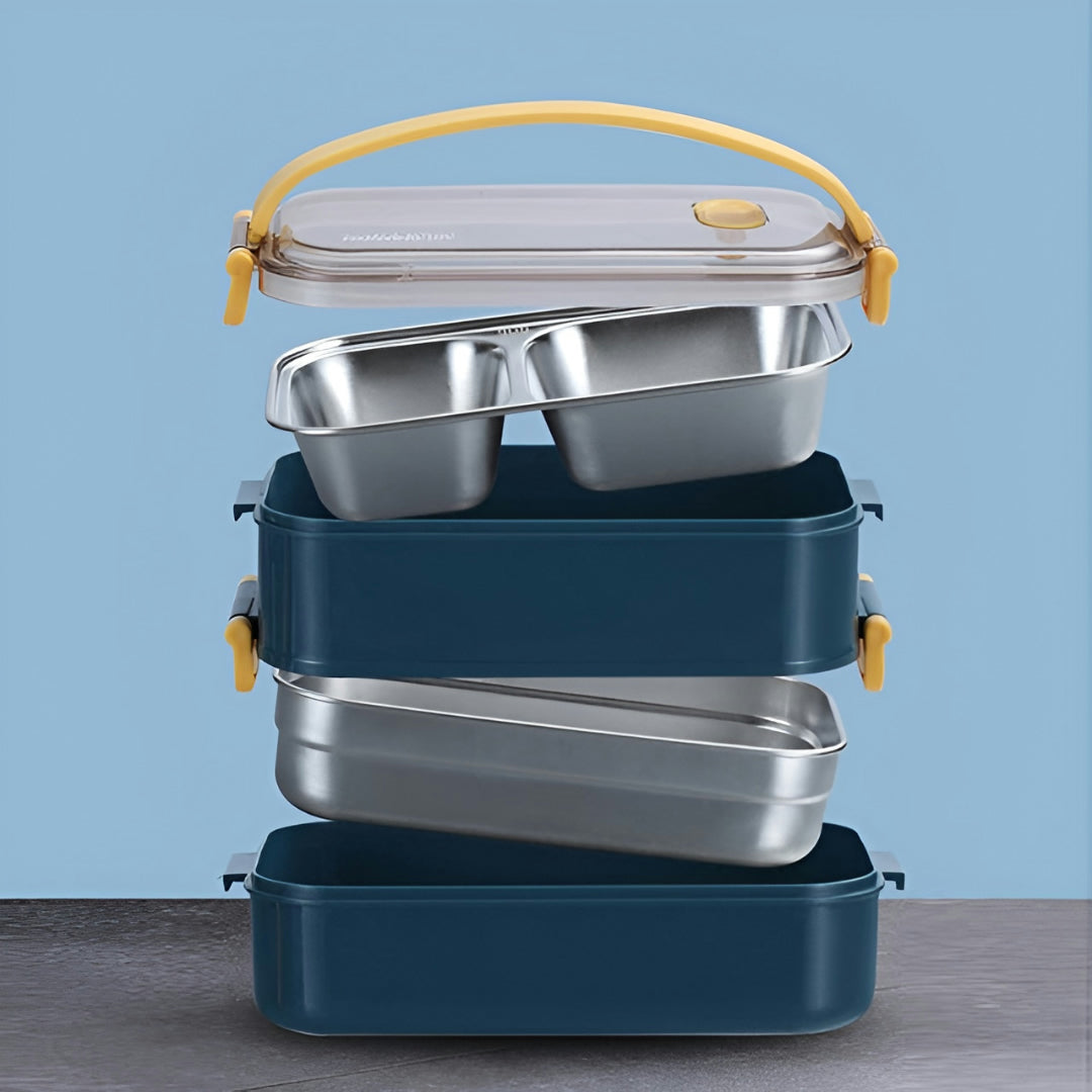 Lunchbox isoliert mit Edelstahl-Isolierung