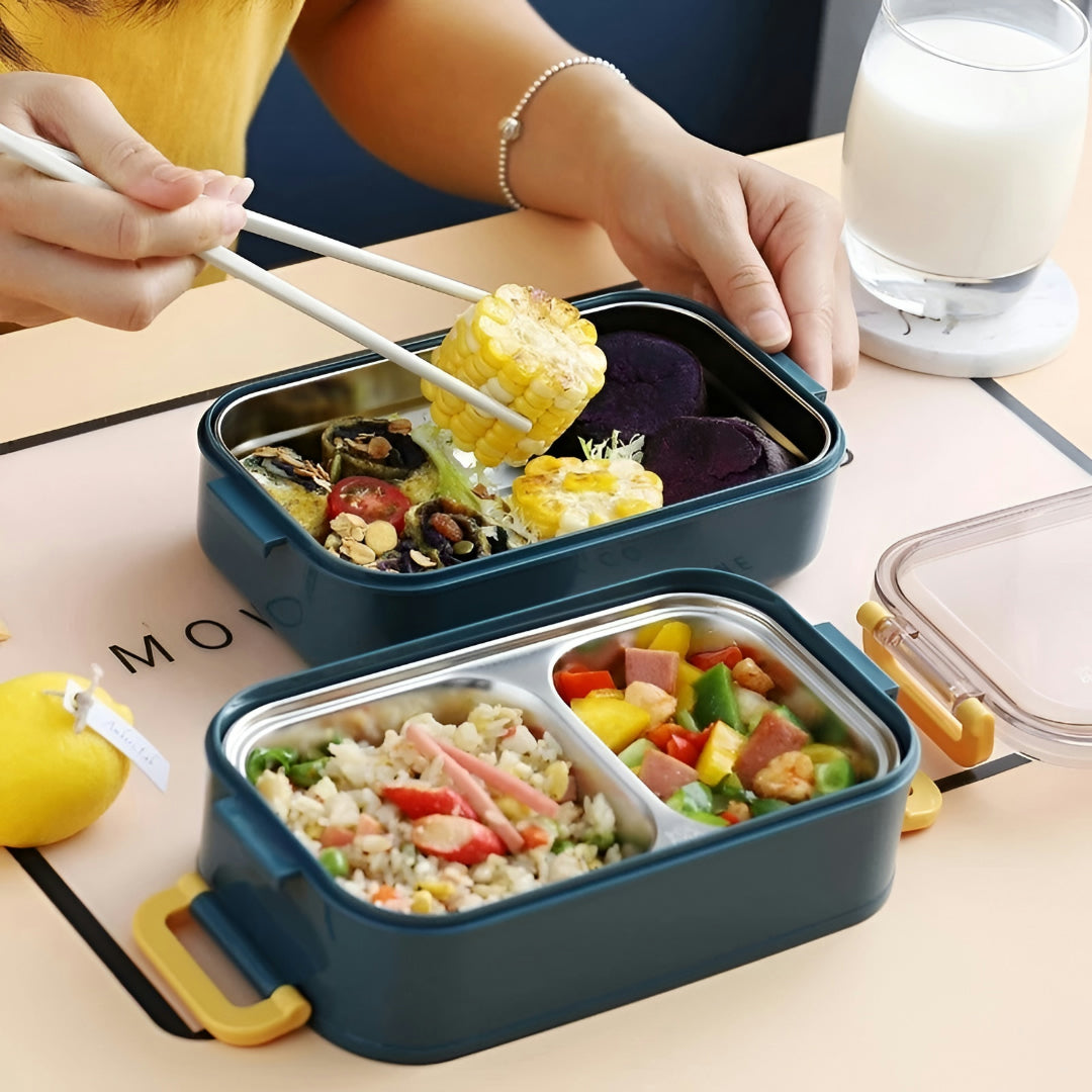 Lunchbox isoliert mit Edelstahl-Isolierung