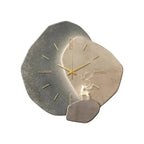 Mond-Wanduhr Minimalistisch – organische Form, 4 Designs, mit oder ohne Beleuchtung