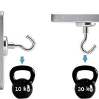 Magnetic Hooks 10 kg Load Capacity