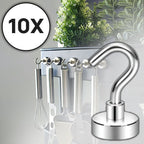 Magnetic Hooks 10 kg Load Capacity