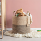 Baumwoll-Aufbewahrungskorb mit Griffen – Elegantes Boho-Design -   Mivoza Deutschland