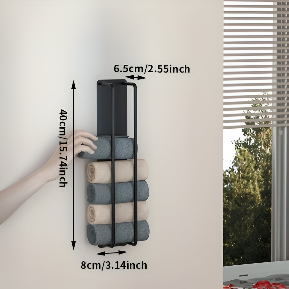 Wall Towel Holder – Bathroom Organization Without Losing Space