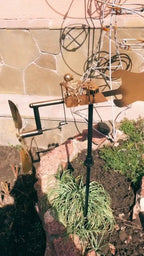 Metall-Windrad „Rockband“ – Bewegte Gartendeko mit Charakter Mivoza Deutschland