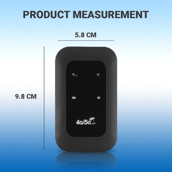 Mobile 4G/5G Wi-Fi Hotspot – Internet Anywhere, No Cables