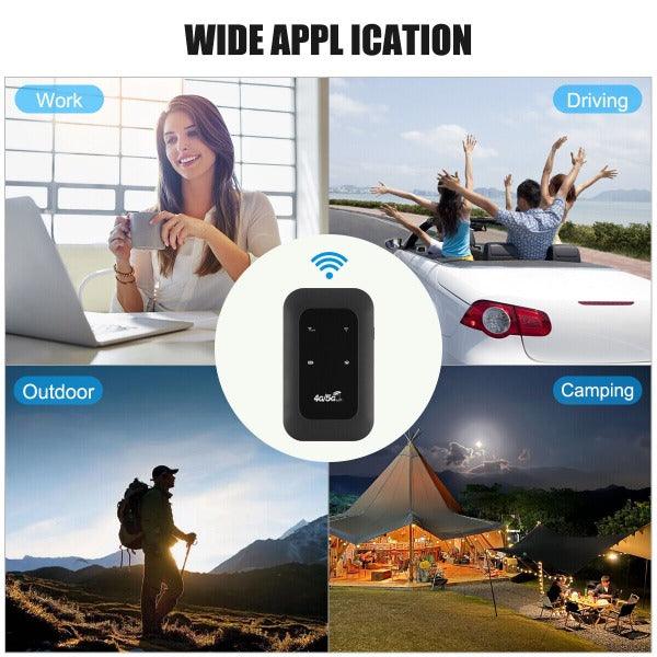 Mobile 4G/5G Wi-Fi Hotspot – Internet Anywhere, No Cables
