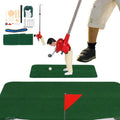 Mini-Golf-Set für drinnen mit Golfspieler-Figur