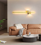 LED-Wandleuchte mit linearer Lichtführung – Modernes Design