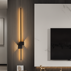 LED-Wandleuchte mit linearer Lichtführung – Modernes Design