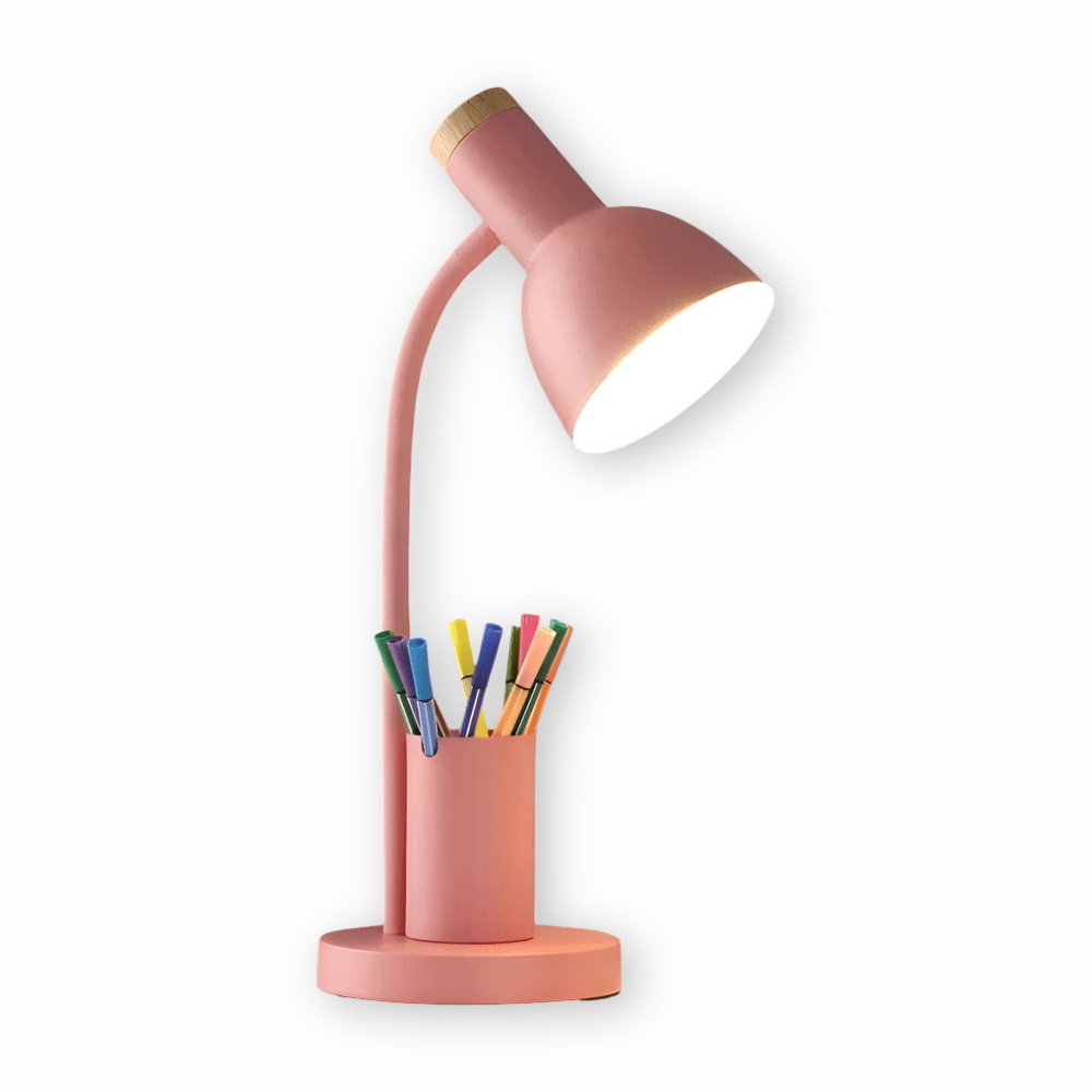 LED-Schreibtischlampe mit Stifthalter