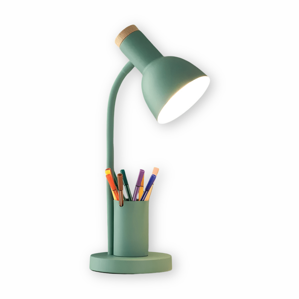 LED-Schreibtischlampe mit Stifthalter