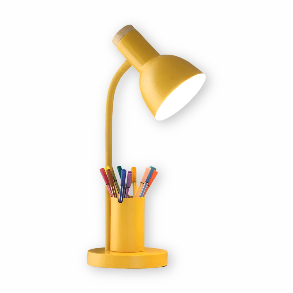 LED-Schreibtischlampe mit Stifthalter