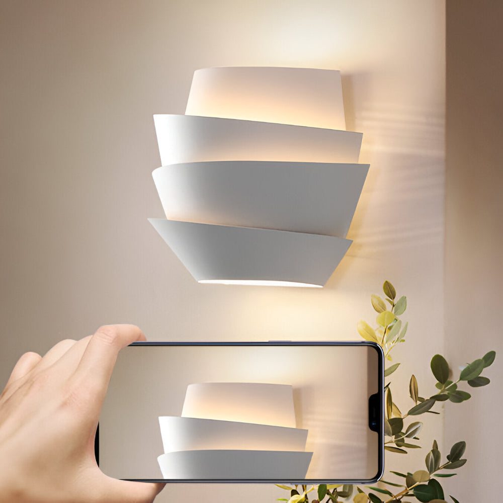 Wall Light with Dual Spotlights – Warm Layered Lighting for Your Home