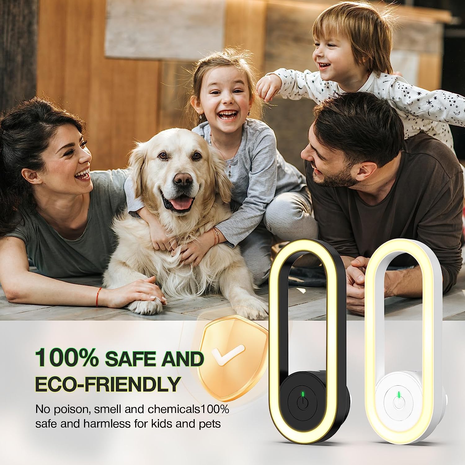 Ultrasound Mosquito Repellent Device 360° All-Around Protection