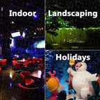 Red/Green Laser Light Projector for the Garden with Remote Control & Timer – Outdoor Use