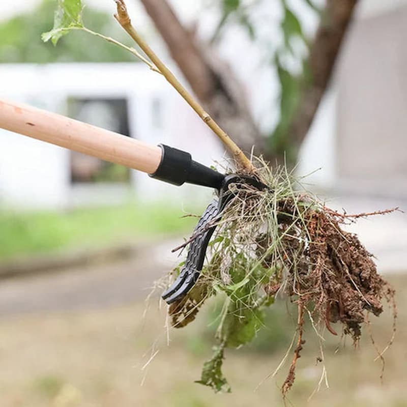 Unkrautentferner mit Hebelwirkung für Garten und Rasen