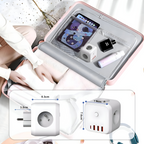 Würfel-Steckdosenleiste mit USB & Type-C – 7-in-1 Ladestation