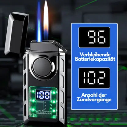 Multifunktionales Doppel-Flammen-Feuerzeug Mivoza Deutschland