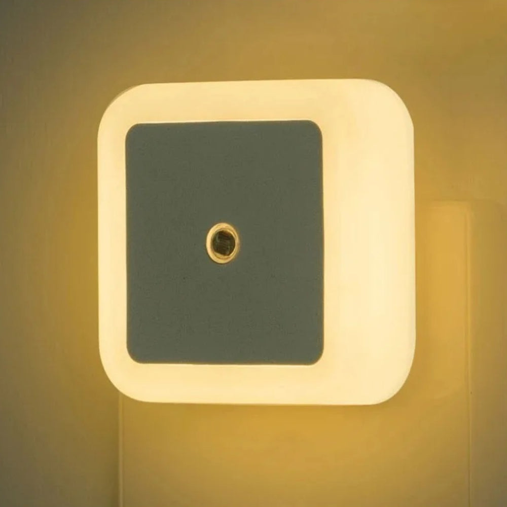 LED-Nachtlicht mit Lichtsensor für Steckdose