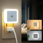 LED-Nachtlicht mit Lichtsensor für Steckdose