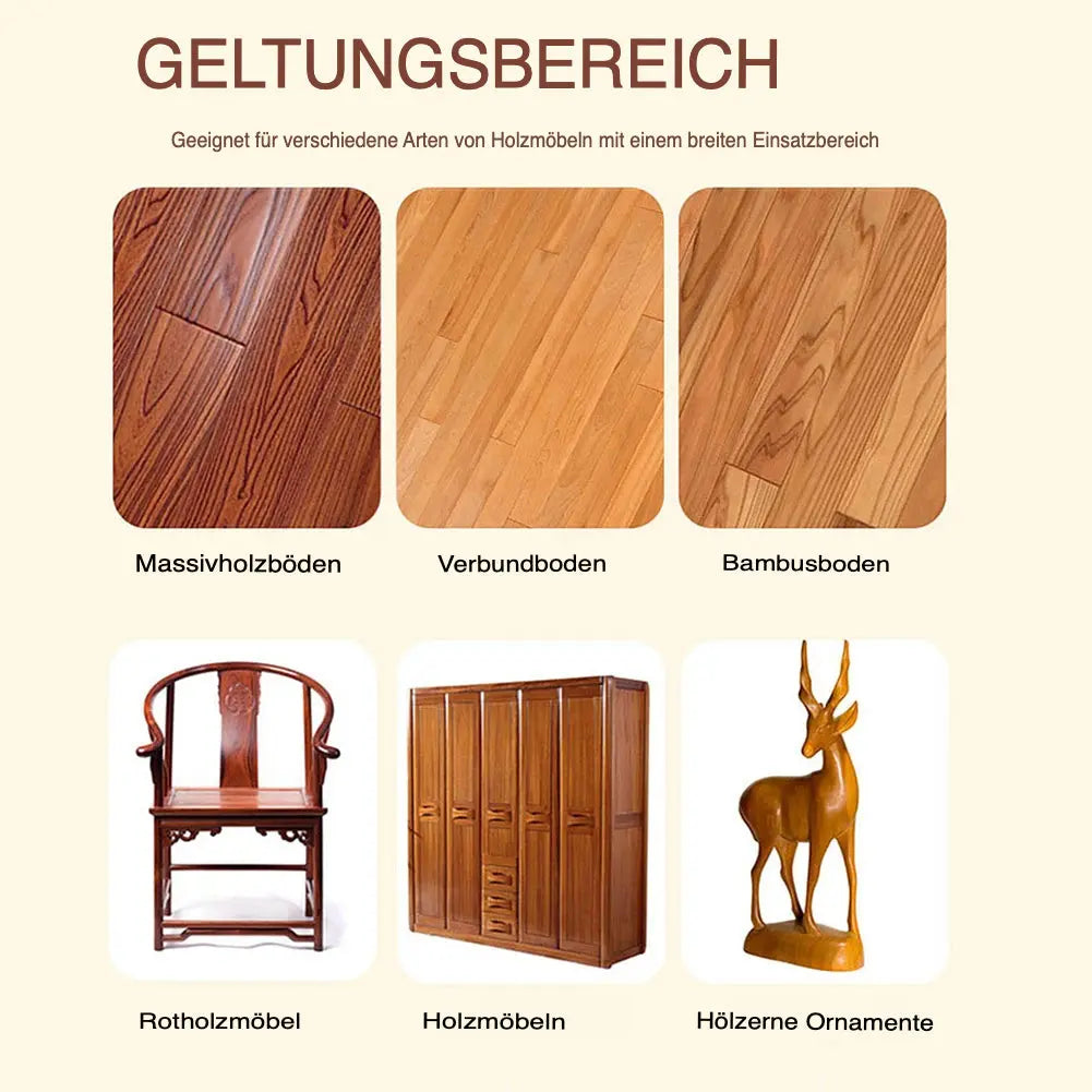 Natürliches Bienenwachs für Holzpflege (2er-Set) Mivoza Deutschland