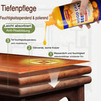 Natürliches Bienenwachs für Holzpflege (2er-Set) Mivoza Deutschland