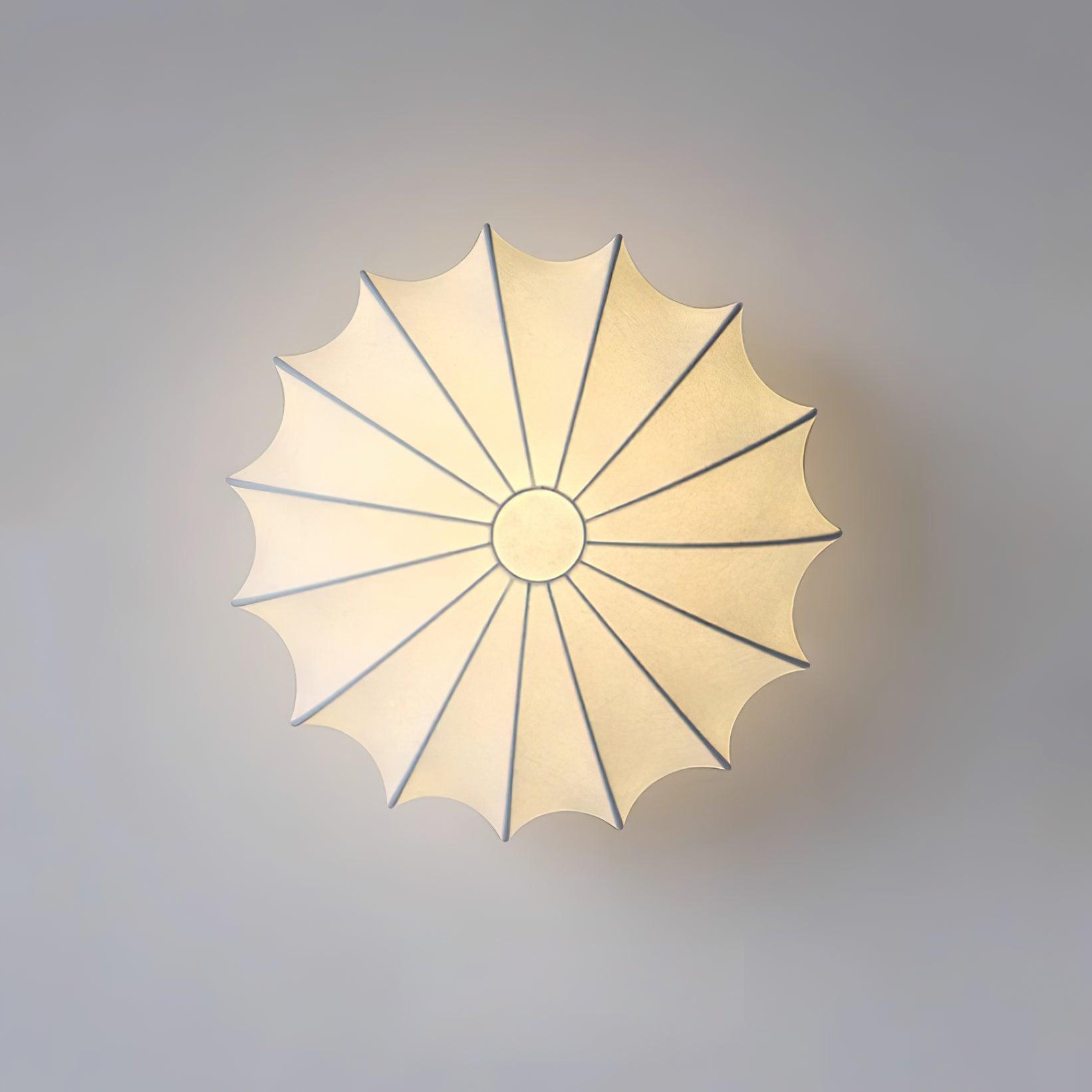 Deckenleuchte Muschel-Design mit warmem Licht