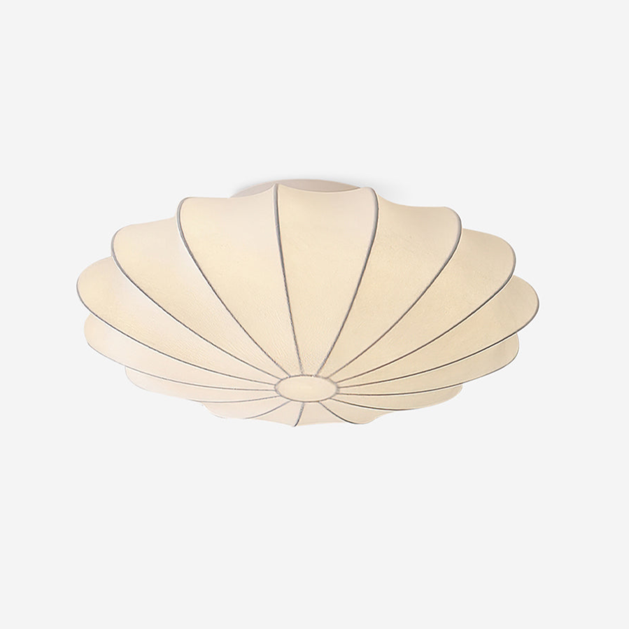 Deckenleuchte Muschel-Design mit warmem Licht