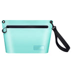 Waterproof shoulder bag with adjustable carrying strap