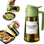 Glass Oil Sprayer 2-in-1 with Spray and Pour Function