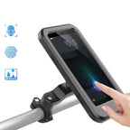 Smartphone-Halterung Fahrrad wasserdicht mit kabellosem Laden