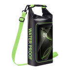 Waterproof phone pouch with shoulder strap