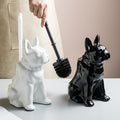 WC-Bürsten-Halter Keramik Bulldogge