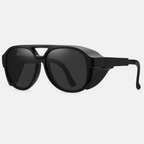 Motorradbrille Goggle-Design schwarz mit UV-Schutz
