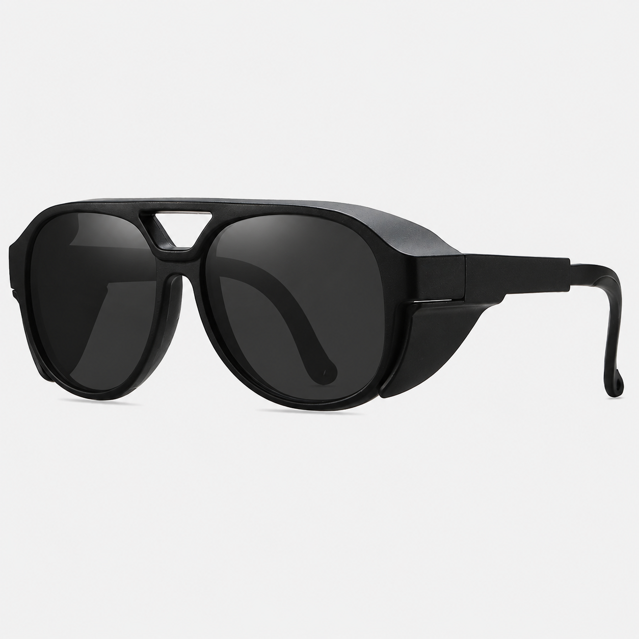 Motorradbrille Goggle-Design schwarz mit UV-Schutz