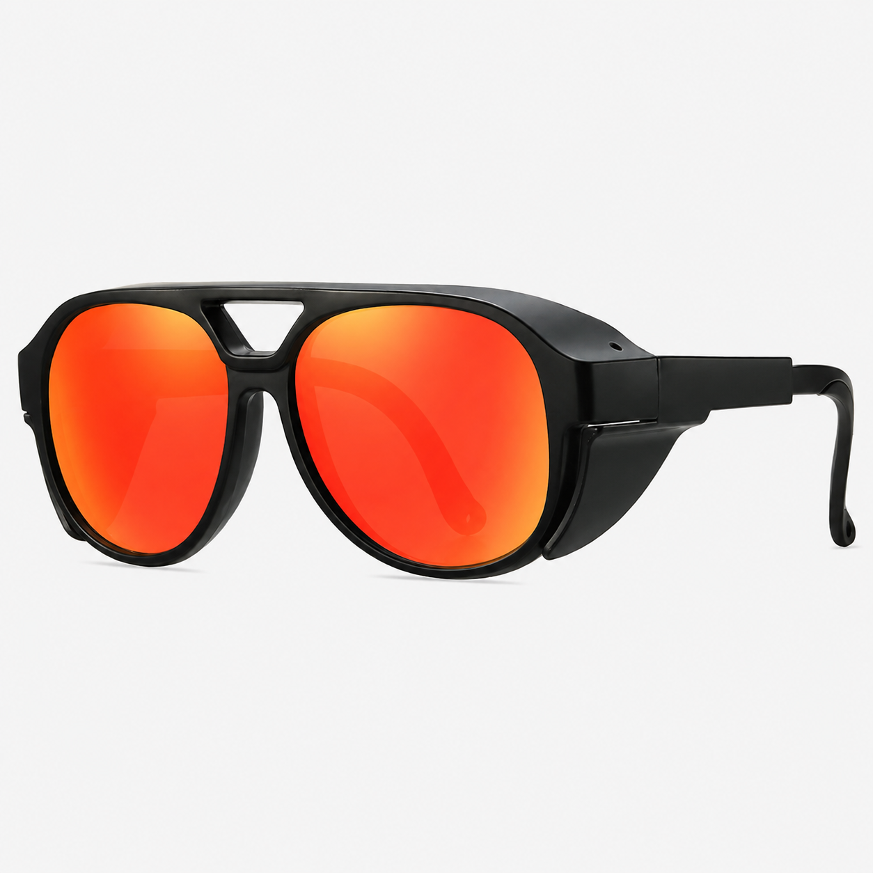 Motorradbrille Goggle-Design schwarz mit UV-Schutz