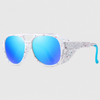 Motorradbrille Goggle-Design schwarz mit UV-Schutz